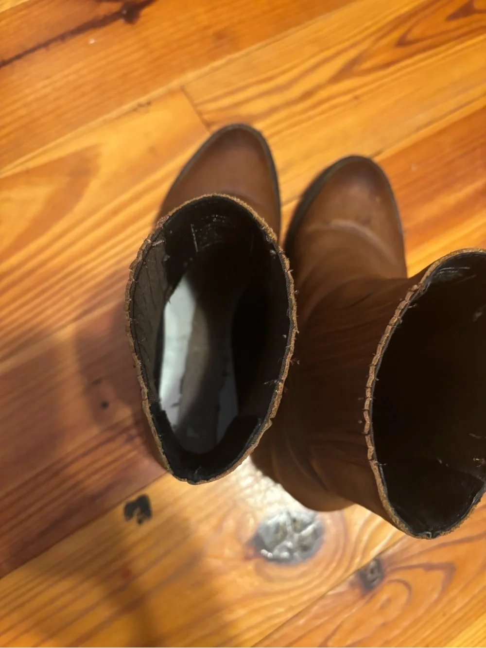 Harley-Davidson Brown Leather Women's Ankle Booties